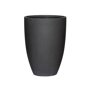Pottery Pots Refined Ben ronde plantenbak middelhoog zwart